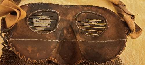 ww1 tank crew mask