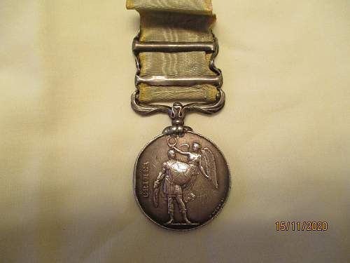 Victorian Era Campaign Medals
