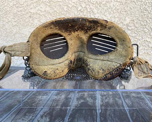 ww1 tank crew mask