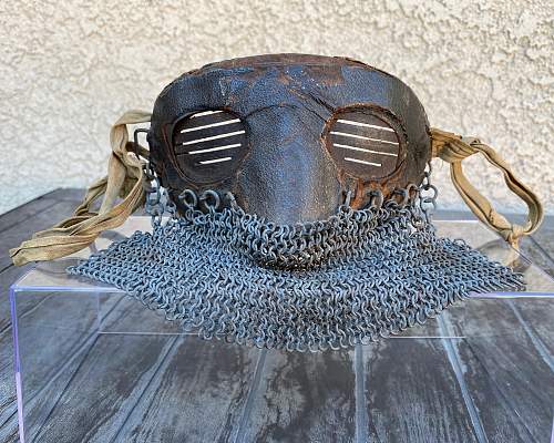 ww1 tank crew mask