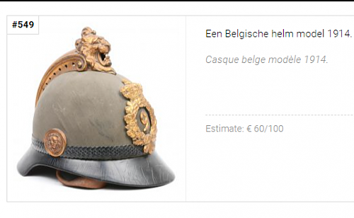 French hussard test helmet