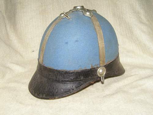 French hussard test helmet