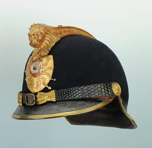 French hussard test helmet