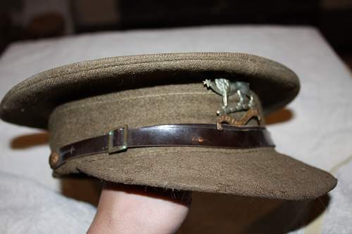 WW1 British cloth cap?