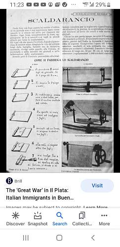 Italian WW1 Ration Heaters