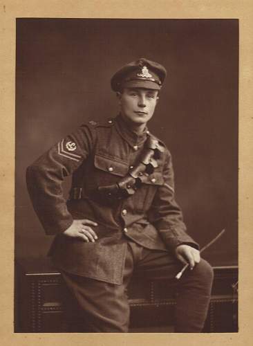 WW1 Royal Garrison Artillery uniform