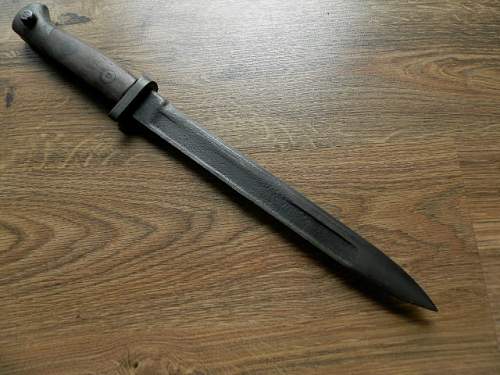 belgian 1889 bayonet crossguard modification