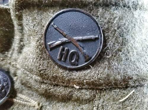 WW1 DSC recipient uniform