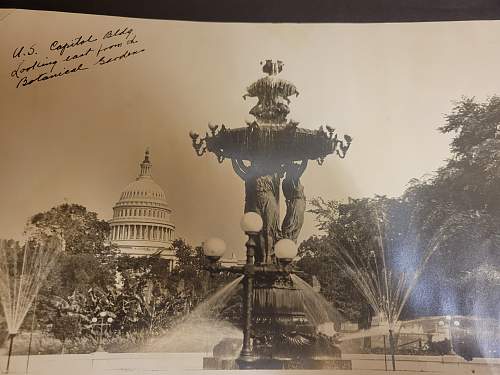 WWI US Officers photo album