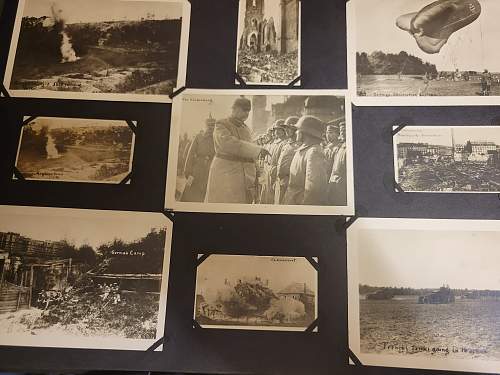 WWI US Officers photo album