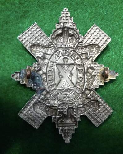 Opinion needed on Black Watch badge