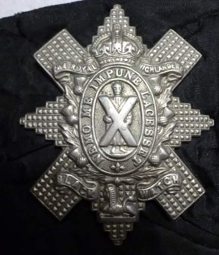 Opinion needed on Black Watch badge