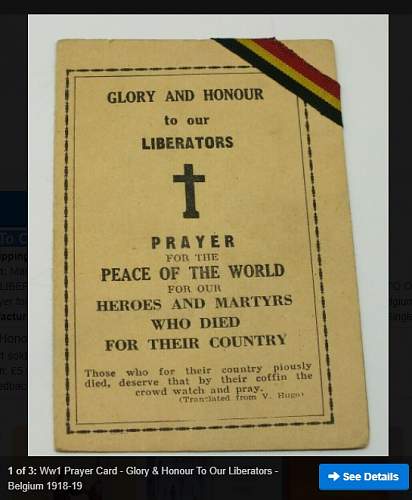 Prayer for Peace pamphlet