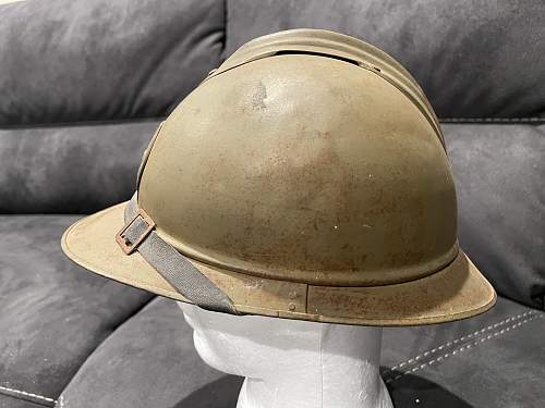 French Steel Helmet WW1 or WW2