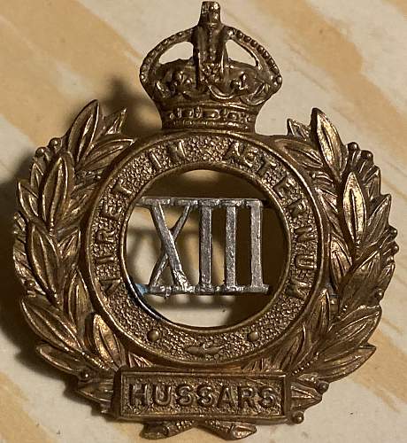 Late Victorian era Engineer bullion trade badge