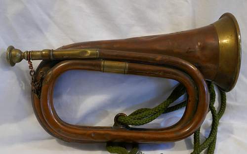 WW1 period (possible) British military bugle