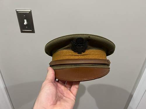 Levi Strauss Company US Army visor?  Anyone ever seen one; NEED INFO