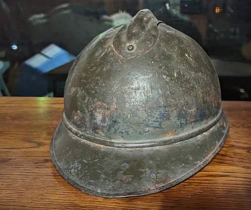 Italian (?) Adrian Helmet