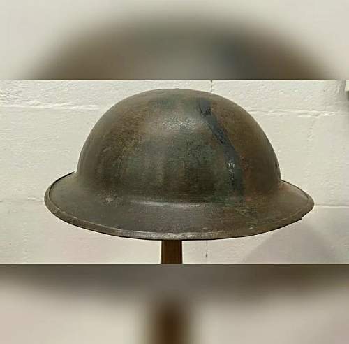 WW1 Era MK1 Brodie Helmet