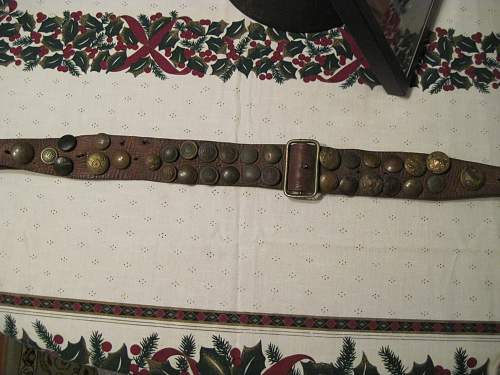 My WWI &quot;hate&quot; / &quot;grave digger&quot; belt