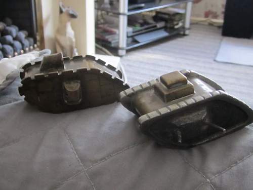 WW1 Trench Art Tank 2..