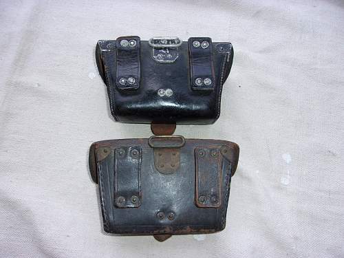 Pre-1900 Italian Army leather cartridge boxes/ammo pouches?