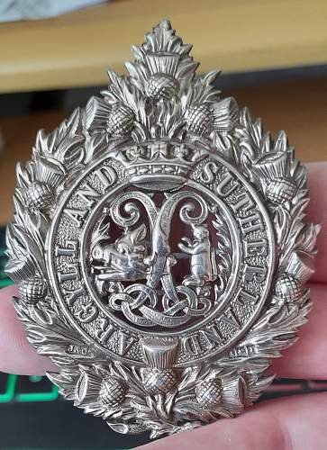 Help needed to identify regiment ...