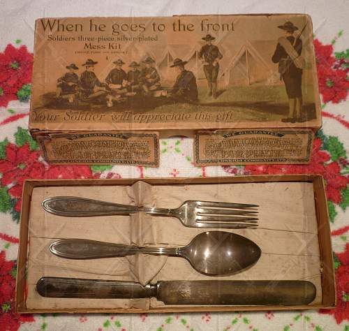 A Christmas Gift from 1917: The Oneida Community Limited (O.C.L.) 3-Piece Mess Kit.