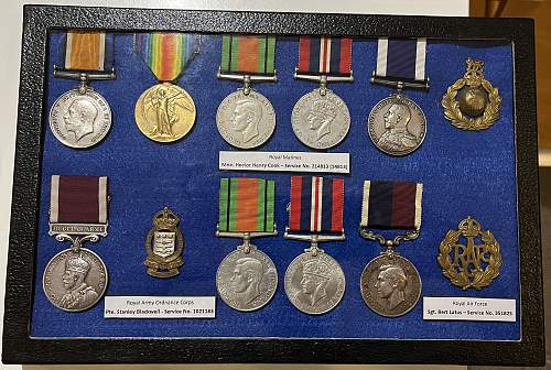 LSGC Medals to Navy, Army &amp; RAF (WW2 Service Included)