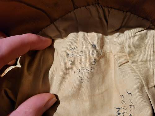 Question about markings in WW1 US Quartermaster officer service coat