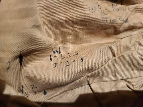 Question about markings in WW1 US Quartermaster officer service coat