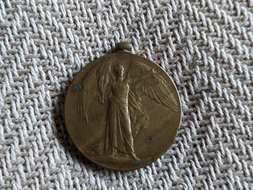 WW1 Victory Medal - With a Story
