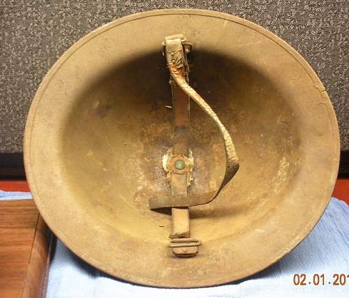 WW1 US 91st Division Helmet