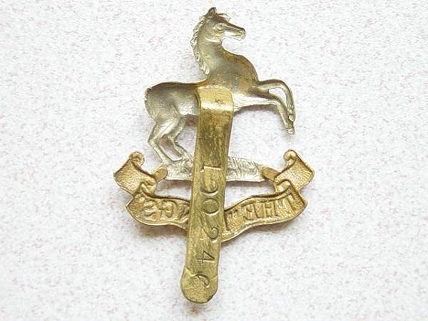 Liverpool Regt cap badge