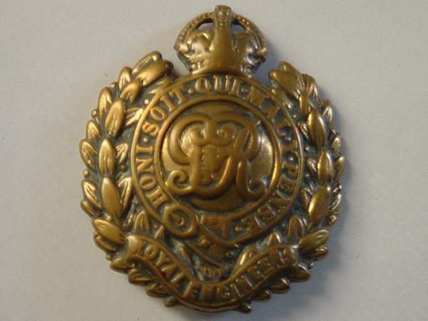 Royal Engineers cap badges