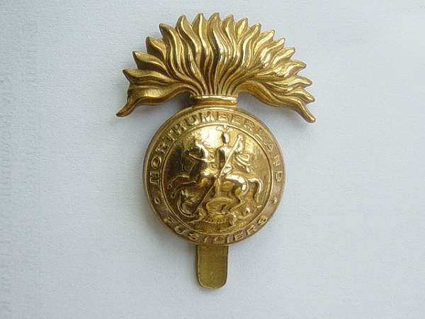 Northumberland Fusiliers cap badge
