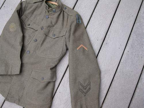 WW1  77th jacket