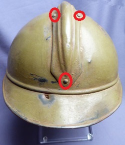 ID on helmet i think it's French WW1 ?