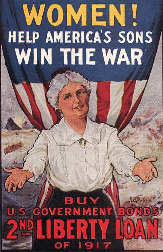 WWI American Posters Depicting Women