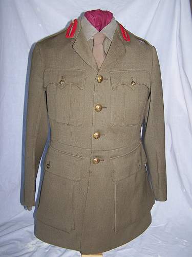 British Artillery General’s Service Dress