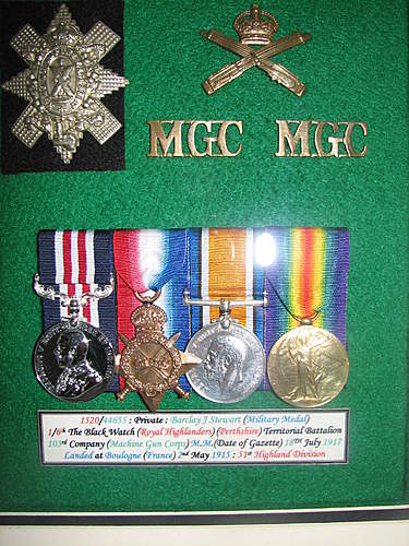 WW1 British medal group