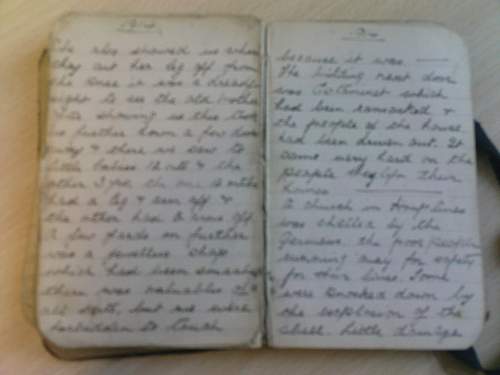 WW1 Soldiers Diary