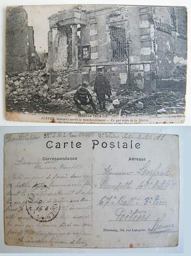 WWI period postcards