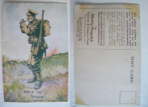 WWI period postcards