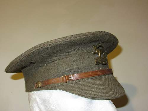 British Army 1902 patt/style other ranks Service Dress cap