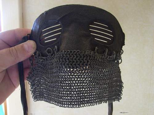 ww1 tank crew mask