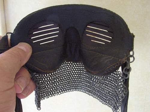 ww1 tank crew mask