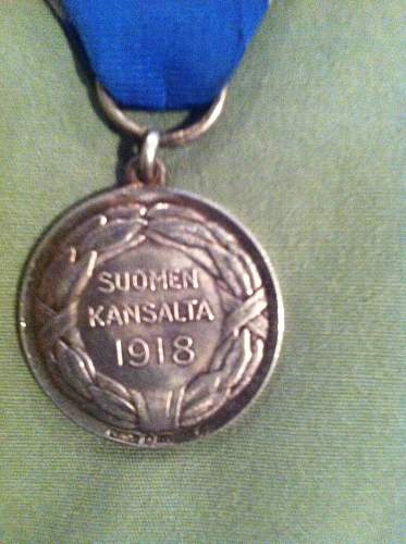 Finland Medal of Liberty
