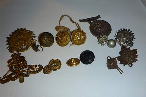 A few old button to identify..