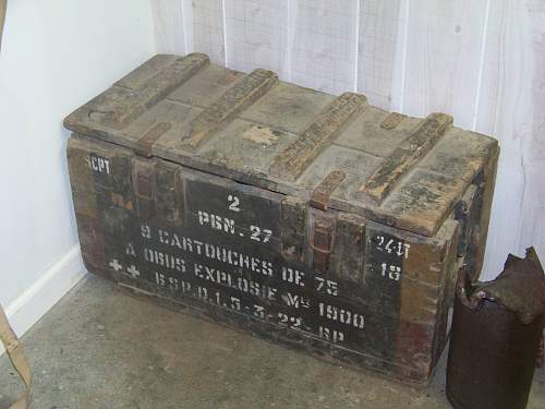 French ammo box